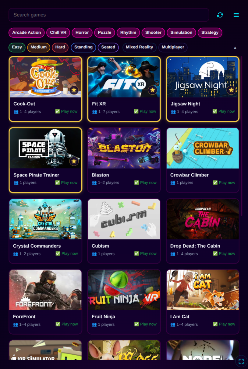 VR Villa Event Operations Program